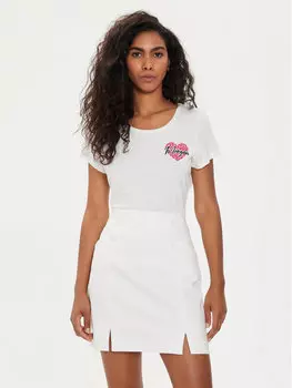 Футболка стандартного кроя Morgan, экрю