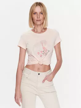 Футболка стандартного кроя Mustang, розовый