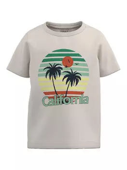 Футболка стандартного кроя Name It, белый