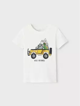Футболка стандартного кроя Name It, белый