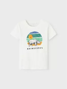 Футболка стандартного кроя Name It, белый