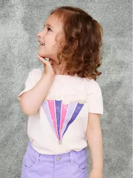 Футболка стандартного кроя Name It, оранжевый