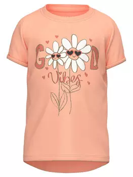 Футболка стандартного кроя Name It, оранжевый