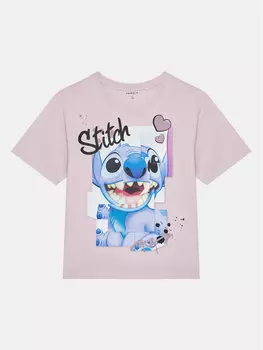 Футболка стандартного кроя Name It, розовый