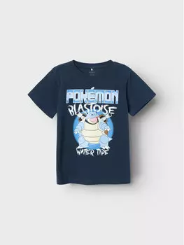 Футболка стандартного кроя Name It, синий