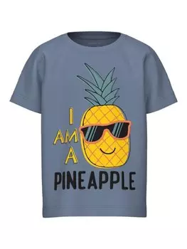 Футболка стандартного кроя Name It, синий