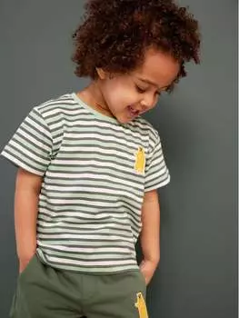 Футболка стандартного кроя Name It, зеленый