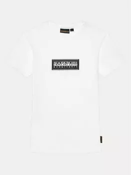 Футболка стандартного кроя Napapijri, белый