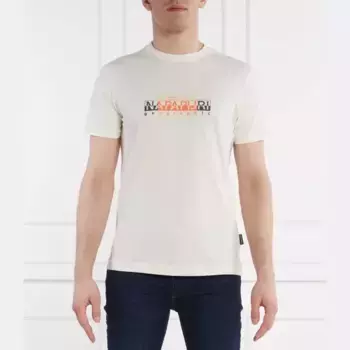 Футболка стандартного кроя Napapijri, белый