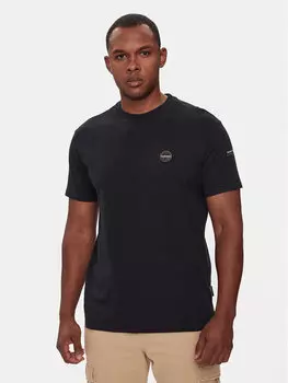 Футболка стандартного кроя Napapijri, черный