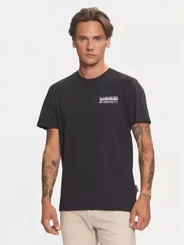 Футболка стандартного кроя Napapijri, черный