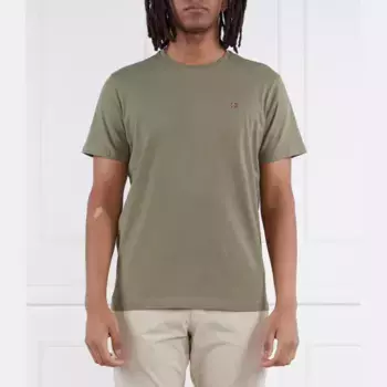 Футболка стандартного кроя Napapijri, хаки