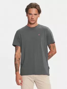 Футболка стандартного кроя Napapijri, зеленый