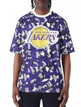 Футболка стандартного кроя New Era, фиолетовый