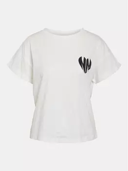 Футболка стандартного кроя Noisy May, белый