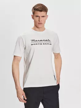 Футболка стандартного кроя North Sails, белый