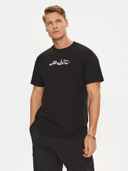 Футболка стандартного кроя Off-White, черный