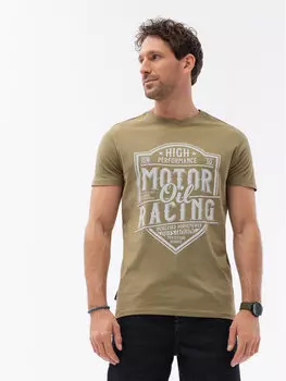 Футболка стандартного кроя Ombre, зеленый