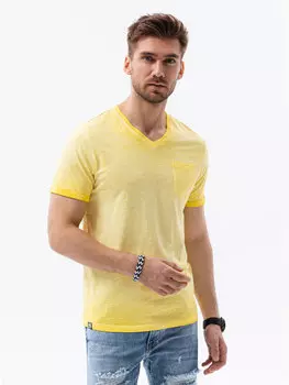 Футболка стандартного кроя Ombre, желтый