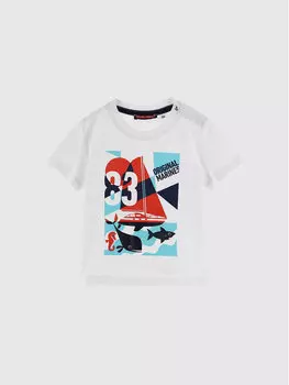 Футболка стандартного кроя Original Marines, белый