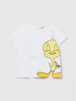 Футболка стандартного кроя Ovs, белый