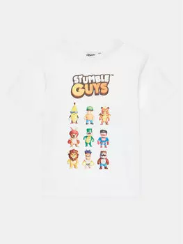 Футболка стандартного кроя Ovs, белый