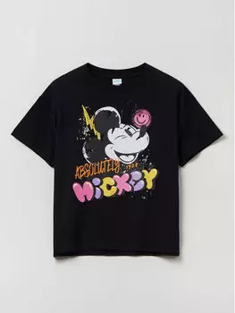 Футболка стандартного кроя Ovs, черный