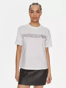 Футболка стандартного кроя Patrizia Pepe, белый