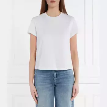 Футболка стандартного кроя Patrizia Pepe, белый