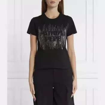 Футболка стандартного кроя Patrizia Pepe, черный