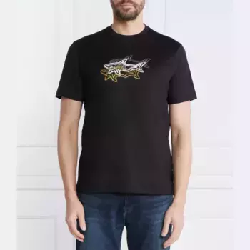 Футболка стандартного кроя Paul&Shark, черный