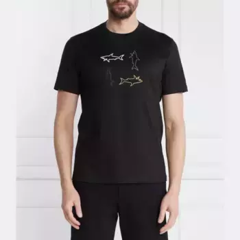 Футболка стандартного кроя Paul&Shark, черный