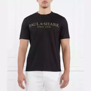 Футболка стандартного кроя Paul&Shark, черный