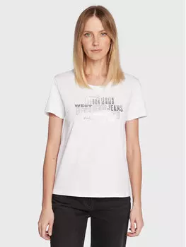 Футболка стандартного кроя Pepe Jeans, белый