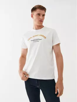 Футболка стандартного кроя Pepe Jeans, белый