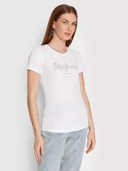 Футболка стандартного кроя Pepe Jeans, белый
