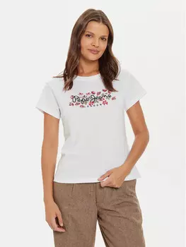 Футболка стандартного кроя Pepe Jeans, белый