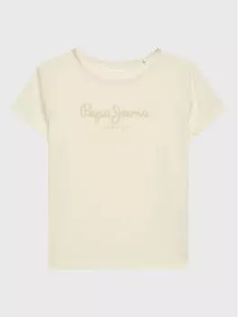 Футболка стандартного кроя Pepe Jeans, бежевый