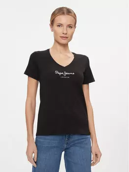 Футболка стандартного кроя Pepe Jeans, черный