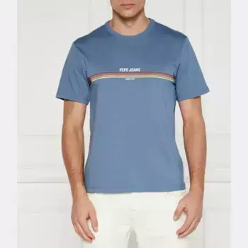 Футболка стандартного кроя Pepe Jeans London, синий