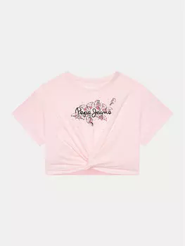 Футболка стандартного кроя Pepe Jeans, розовый