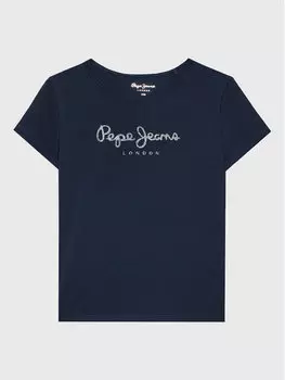 Футболка стандартного кроя Pepe Jeans, синий