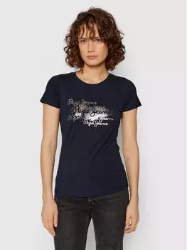 Футболка стандартного кроя Pepe Jeans, синий