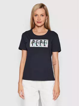 Футболка стандартного кроя Pepe Jeans, синий