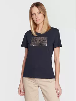 Футболка стандартного кроя Pepe Jeans, синий