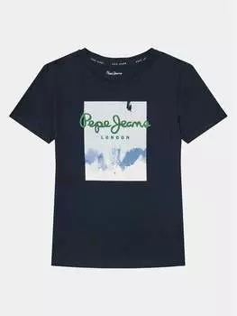 Футболка стандартного кроя Pepe Jeans, синий