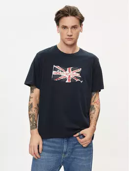 Футболка стандартного кроя Pepe Jeans, синий