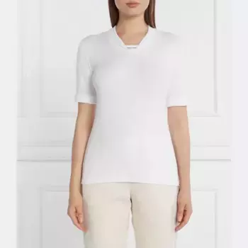 Футболка стандартного кроя Peserico, белый