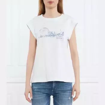 Футболка стандартного кроя Peserico, белый