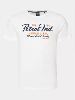 Футболка стандартного кроя Petrol Industries, белый